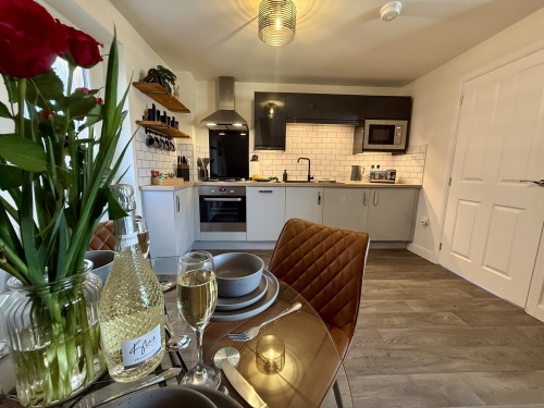 Open Plan Kitchen Dining Area