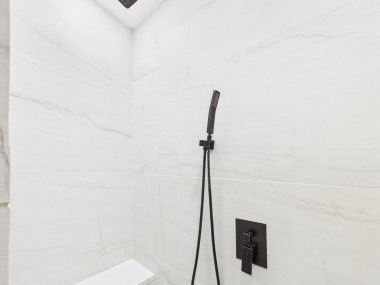 Rainfall shower for an indulgent start — or end — to your day.