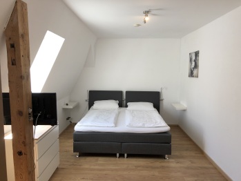 Penthouse Appartement Schlafzimmer