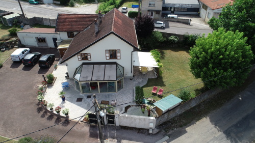 Vue aérienne Au Bon Vivant