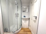 Shower, Sink, Toilet and Airing cupboard