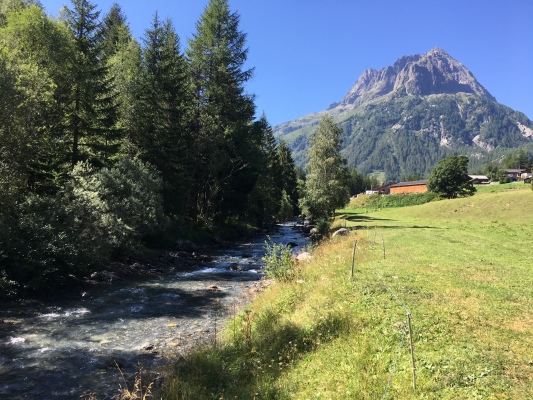 La rivière Le nant noir