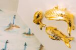 Porcelaine fish in the attic