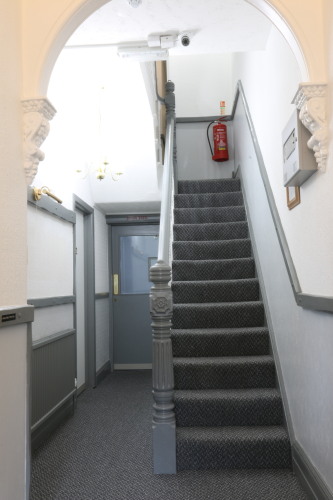 Stairs to first floor