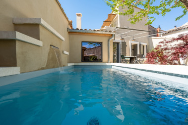 Le Bassin et la Maison vus de la Plage Latérale