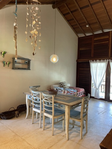 area pranzo e soggiorno 