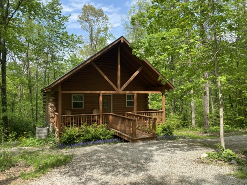 Aspen Ridge Cabin Rentals - Blue Ash - Front of the cabin