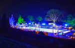 Ice rink in Calverley Park, open every December