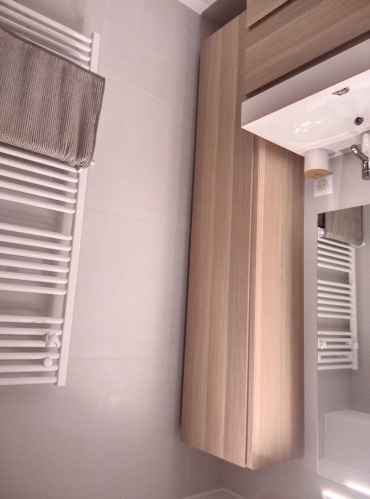 rangements et sèche serviettes