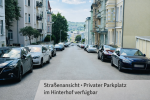 Street view - private parking available in the backyard