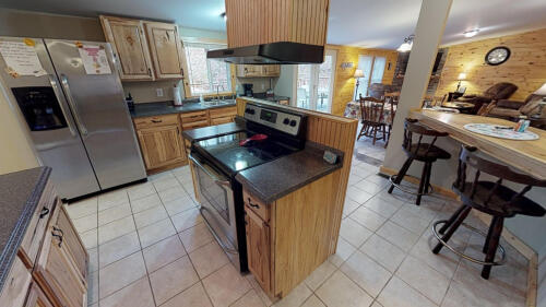 Kitchen comes fully equipped with all the amenities you need for a getaway!