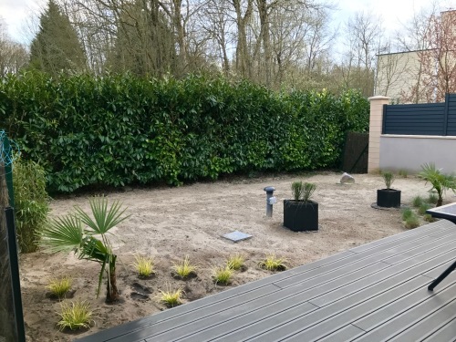 Jardin avec terrasse et SPA pour 6 personnes