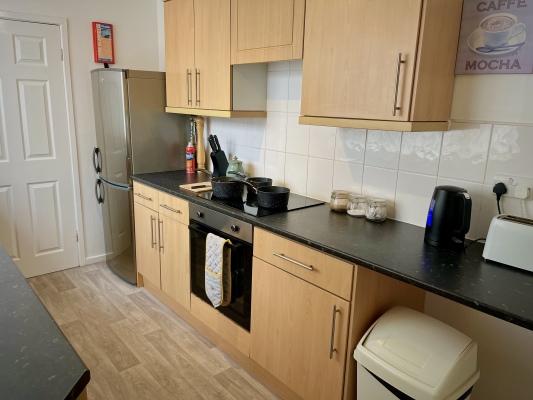 “Sleek space to cook”