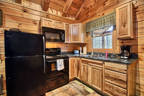 Closeup of Kitchen, Whispering Pines 