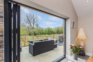 Outdoor seating area