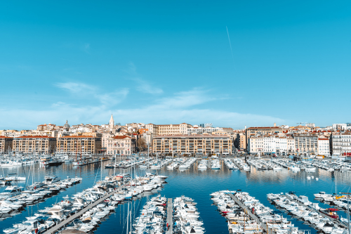 Terrasse vue sur le Vieux Port