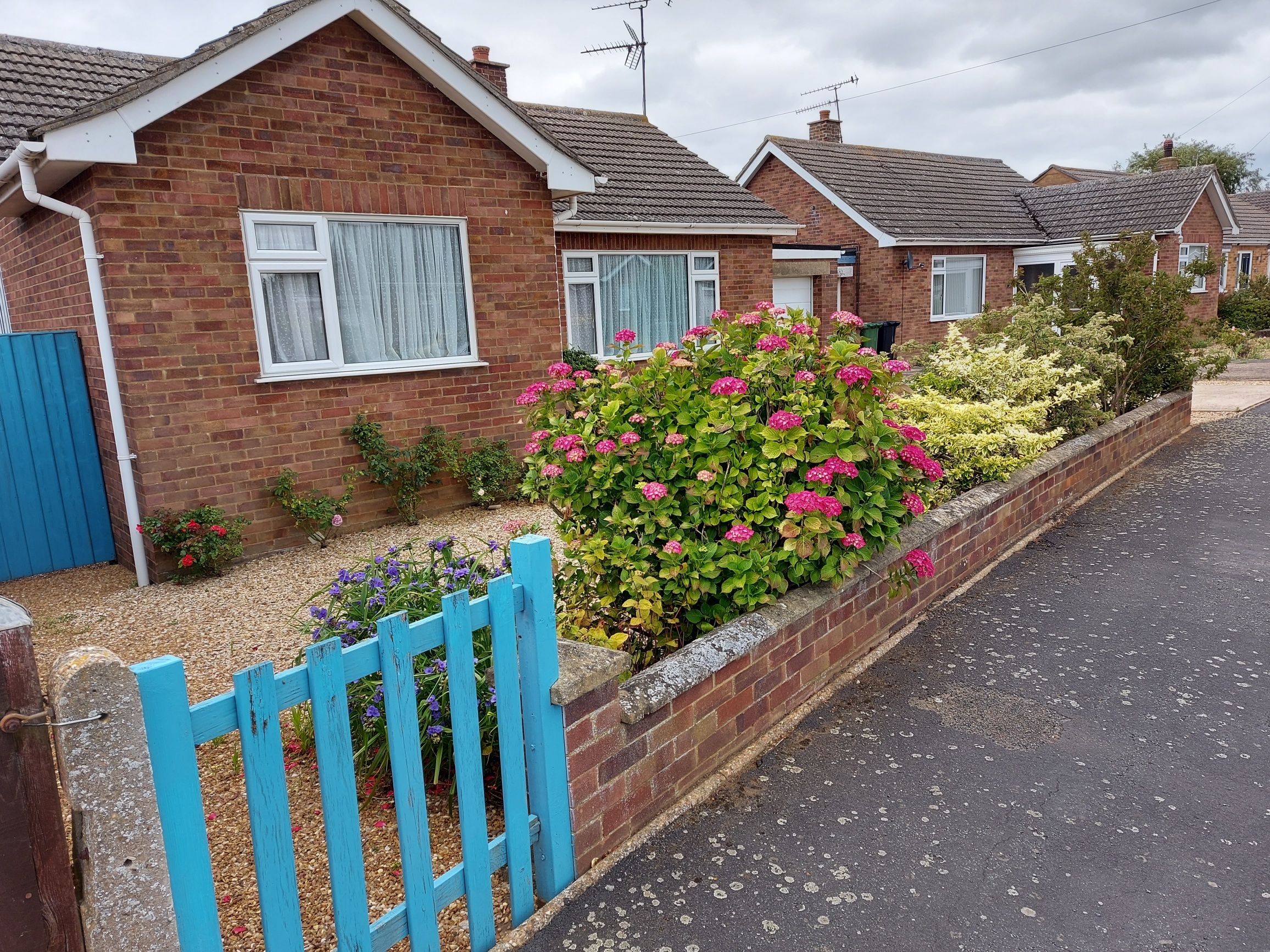 Front of bungalow