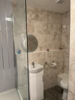 Toilet with modern amenities