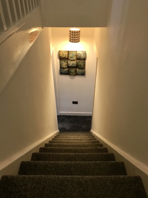 Upstairs to Bedrooms and bathroom