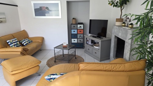 Salon TV avec Chromecast pour vos abonnements personnels Canal+ et Netflix...