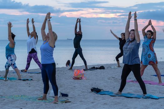 Beachside Yoga to connect with nature and earth