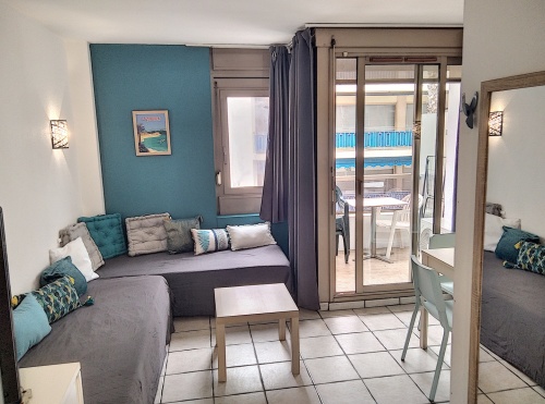 double couchage dans le salon