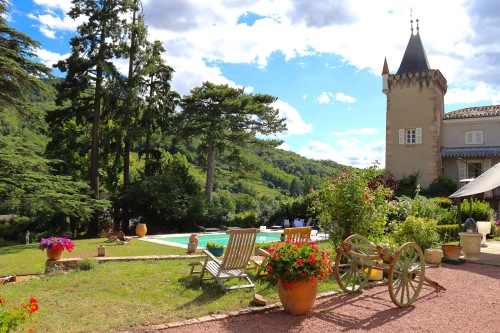 Château des Janroux cour