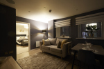 Contemporary design with inviting warmth.