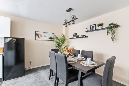 Dining area full view