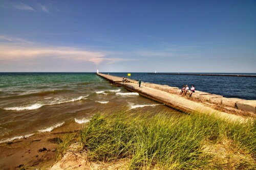 Sodus Point public beach and pier is about 5 miles away in the lovely historic town in Sodus Point NY.  Enjoy the sandy beach, lighthouse museum, ice cream shops, playgrounds and restaurants with decks on the water for a great view w/dinner. 
