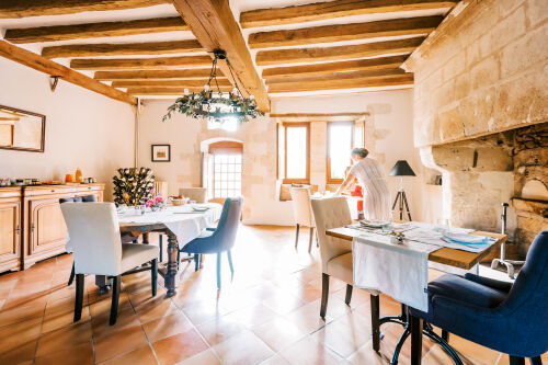 The Manoir dining room