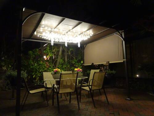 Outdoor Night Time Dining 