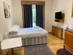 Picture represents the type Studio Deluxe Private Bathroom. It might not be exactly the same as per booking. All same type of apartments are allocated subject to availability per booking
