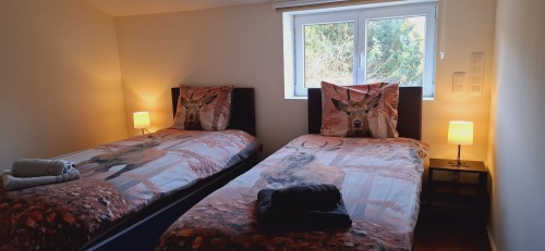 chambre avec deux lits simples