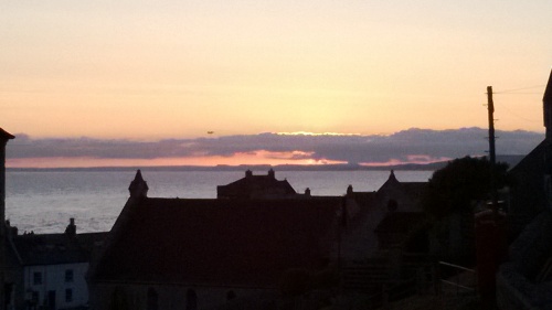 Sunset Over Chesil