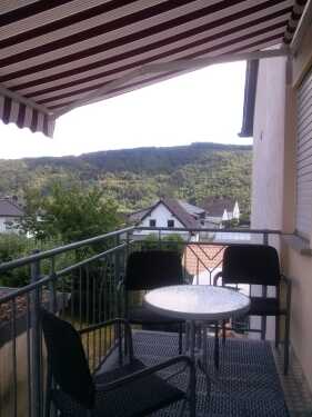 Kleines Podest vor der Wohnung