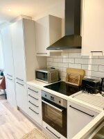 Cook up a storm in the fully equipped kitchen