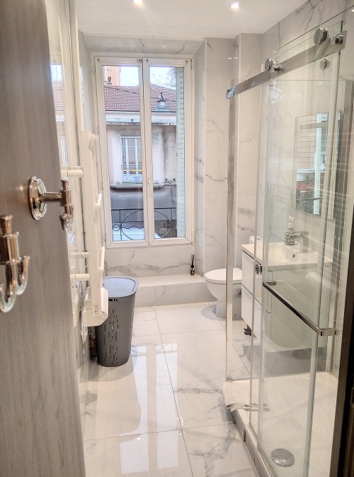 salle de bain rénovée