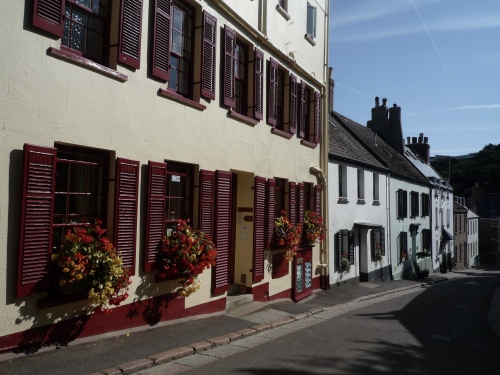 La Rue du Crocquet also known as St.Aubin's High Street.