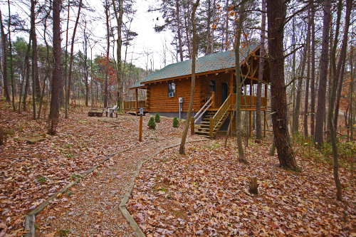 Whispering Pines, from Path