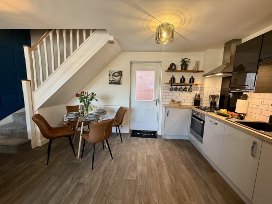 Open Plan Kitchen Dining Area