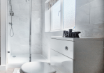 Bathroom: Walk-in shower