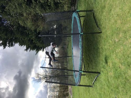 The Giant Trampoline entertains the tweenies and teens.