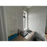 This photo represents the kitchen inside the flat. 