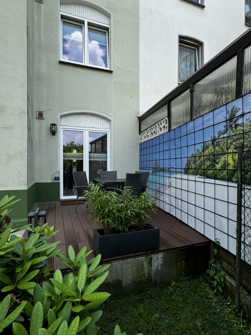 Private Terrasse zum Chillen 