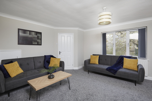 Comfortable living space ideal for work or leisure.