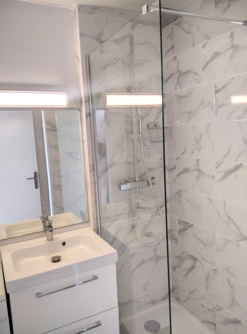 douche à l'italienne