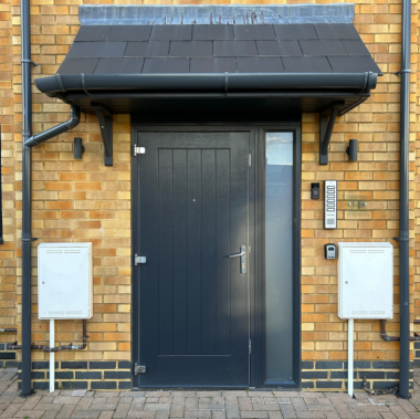 Outside of property