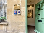 entrance to the house