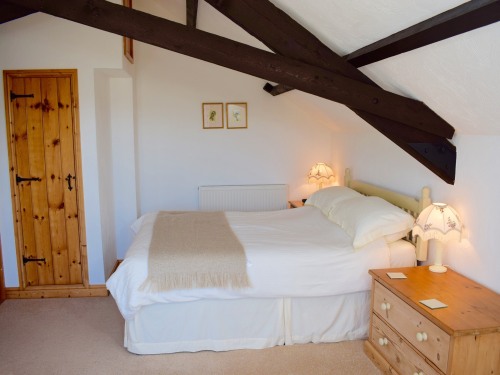 The Bedroom in Honeysuckle Cottage
